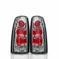 Winjet Altezza Tail Lights - Chrome / Clear CTWJ-0003-CC